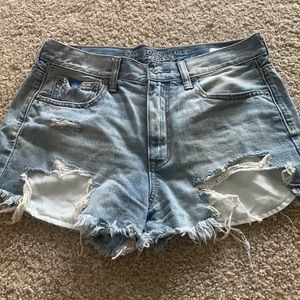 AE Vintage Hi-Rise Festival Denim Shorts (size 8)